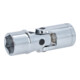 KS Tools 3/8" CHROMEplus inbus met scharnier, 13mm