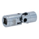 KS Tools 3/8" CHROMEplus inbus met scharnier, 13mm