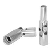 KS Tools 3/8" CHROMEplus® 12-kant inbus met scharnier, 10 mm