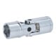 KS Tools 3/8" CHROMEplus Sechskant-Stecknuss mit Gelenk, 13mm