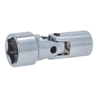 KS Tools 3/8" CHROMEplus Sechskant-Stecknuss mit Gelenk, 17mm