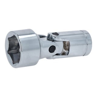 KS Tools 3/8" CHROMEplus Sechskant-Stecknuss mit Gelenk, 18mm