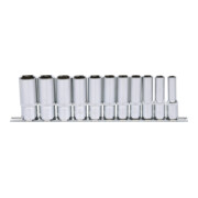 KS Tools 3/8" CHROMEplus Sechskant-Stecknuss-Satz, lang, 11-teilig 8-19mm-3