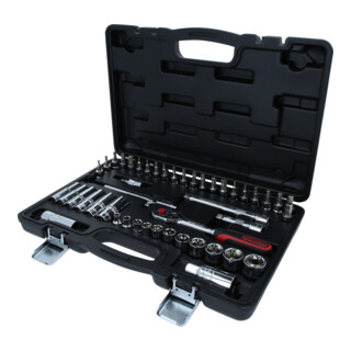 KS Tools 3/8" CHROMEplus Steckschlüssel-Satz, 46-teilig