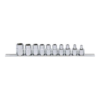 KS Tools 3/8" CHROMEplus TX-E dopsleutelset, 10-delig