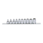 KS Tools 3/8" CHROMEplus TX-E dopsleutelset, 10-delig-3