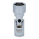 KS Tools 3/8" CLASSIC inbus met scharnier, 17mm