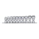 KS Tools 3/8" CLASSIC inbusschroefset met scharnier, 10 delig 10-19mm