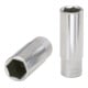 KS Tools 3/8" CLASSIC Sechskant-Stecknuss, lang, 21mm