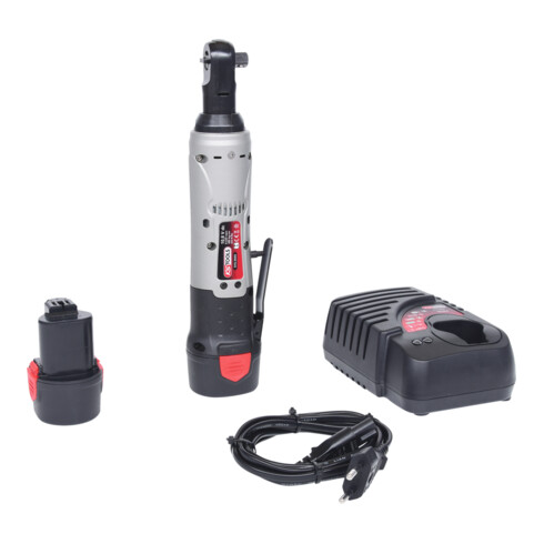 KS Tools 3/8" Clé à rochet sur batterie, 49Nm, 220 Tr/min 10,8V, avec 2 batteries et chargeur