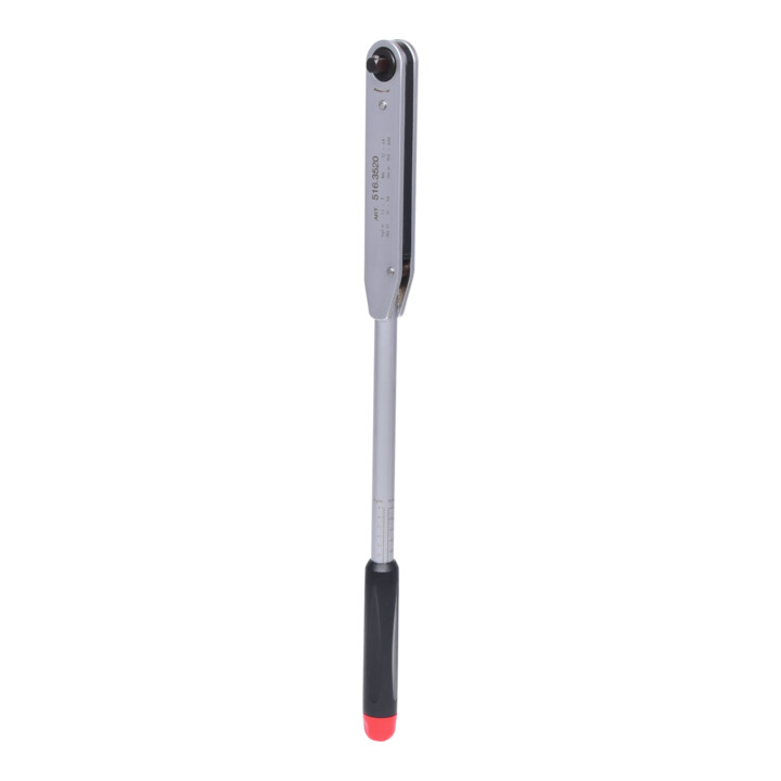 KS Tools 3/8" Clés dynamometriques à déclenchement court avec carré traversant, 12-68 Nm