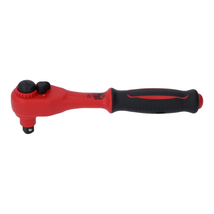 KS Tools 3/8" Cliquet réversible isolé, 72 dents