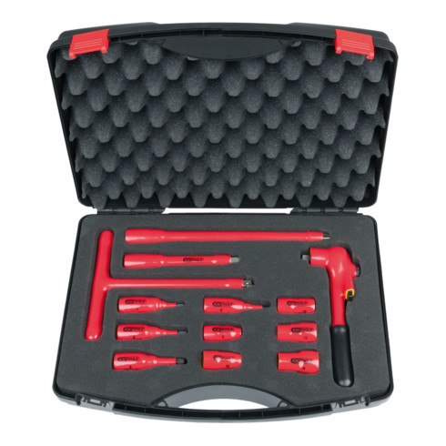 KS Tools 3/8" Coffret de douilles isolées, 13 pcs.