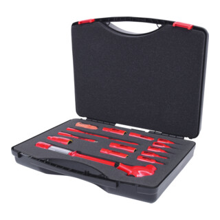 KS Tools 3/8" Coffret de douilles isolées, 14 pcs.