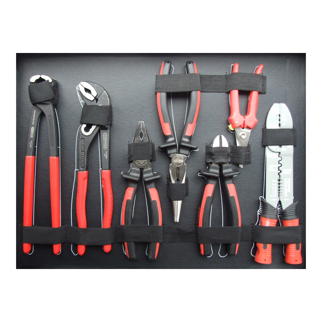KS Tools 3/8" Coffret d'outils universels, 165 pièces