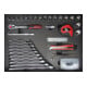 KS Tools 3/8" Coffret d'outils universels, 165 pièces