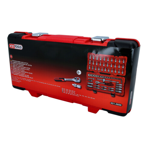 KS Tools 3/8" dopsleutelset, 66-delig.