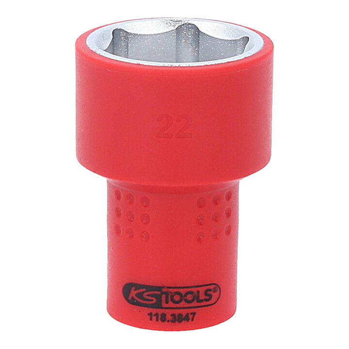 KS Tools 3/8" Douille isolée, 22mm
