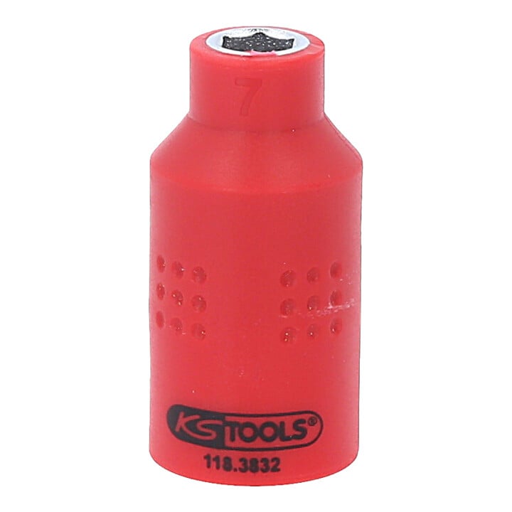 KS Tools 3/8" Douille isolée, 7mm