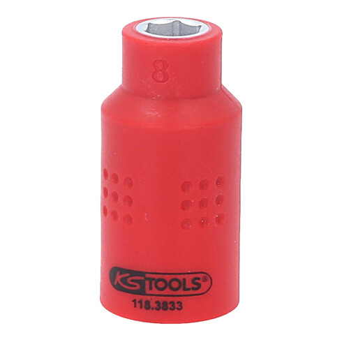 KS Tools 3/8" Douille isolée, 8mm