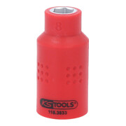 KS Tools 3/8" Douille isolée, 8mm-4