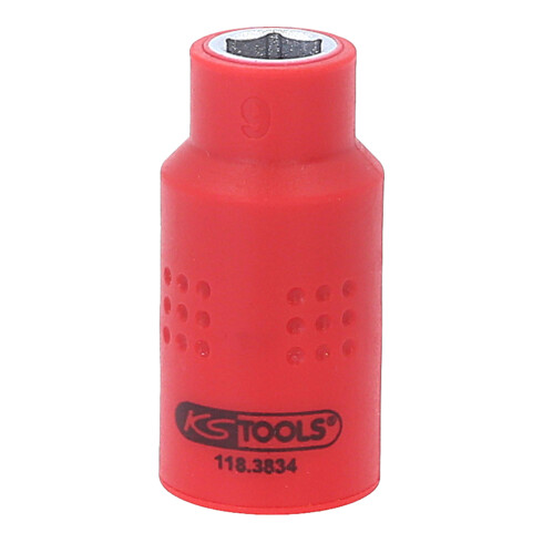KS Tools 3/8" Douille isolée, 9mm
