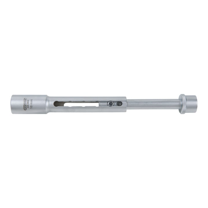 KS Tools 3/8" Douilles télescopique pour bougies, longueur réglable, 16 mm