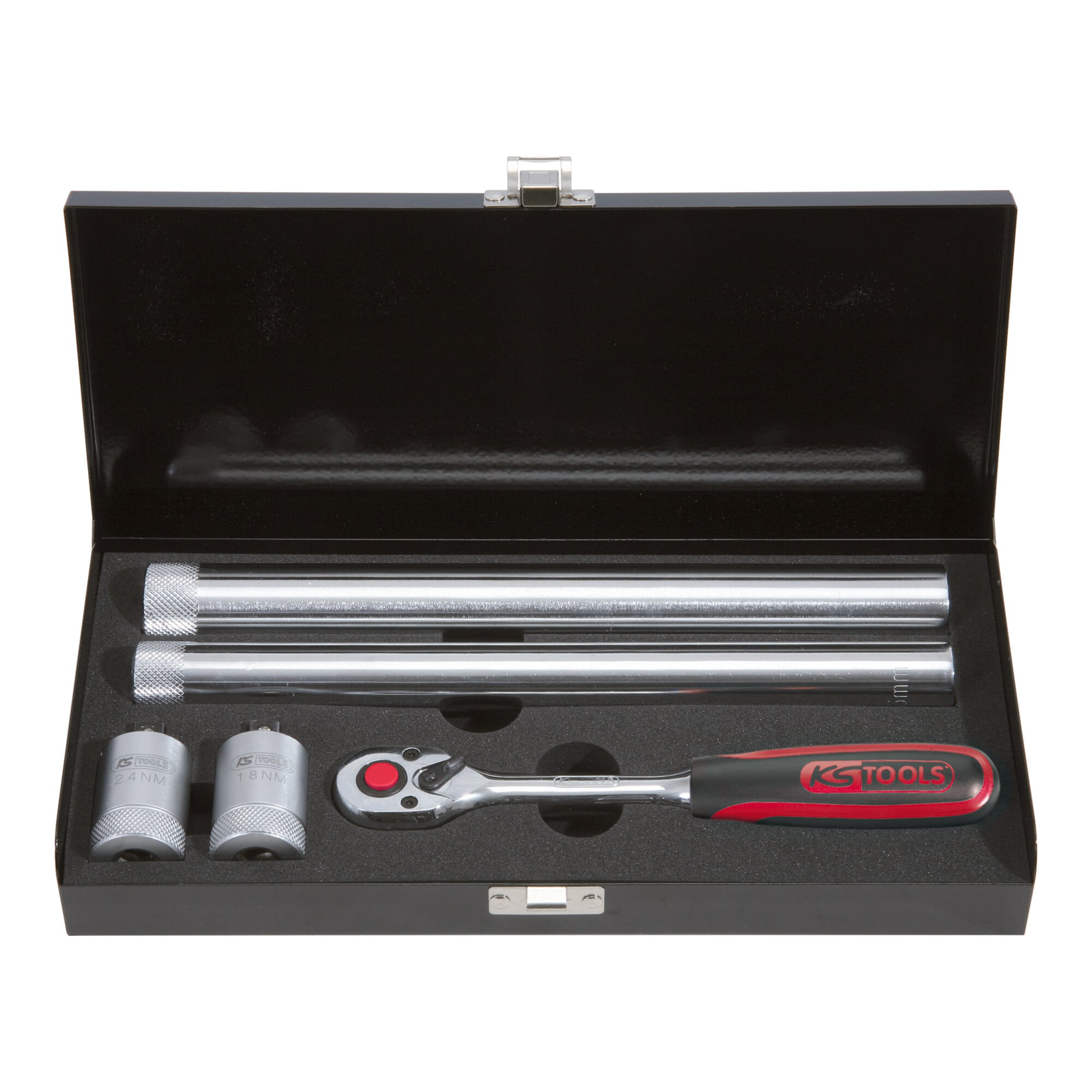 KS Tools 3/8" Drehmoment-Zündkerzen-Einschraubwerkzeug-Satz, 5-teilig