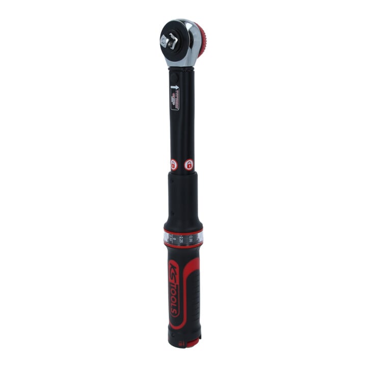 KS Tools 3/8" ERGOTORQUE®precisie ratel momentsleutel draaiknop, 10-50Nm