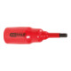 KS Tools 3/8" geïsoleerde bit bus, kort, 6mm