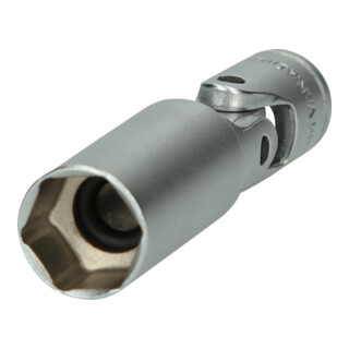 KS Tools 3/8" gloeiplug moeren, zeskant, kort, 75mm