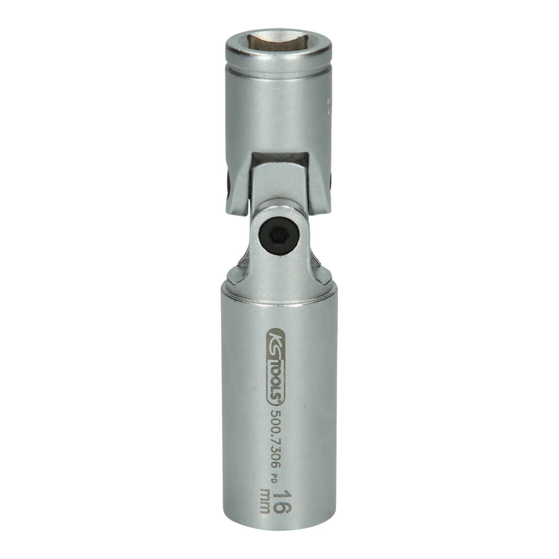 KS Tools 3/8" gloeiplug moeren, zeskant, kort, 75mm