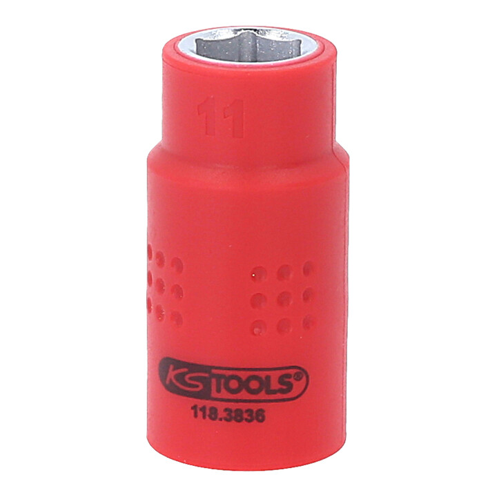 KS Tools 3/8" Isolierte Stecknuss, 11mm