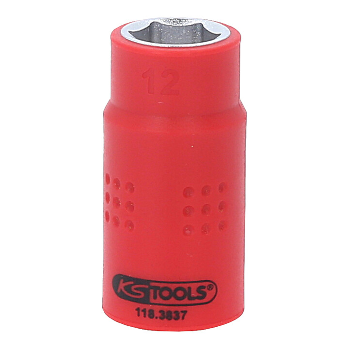 KS Tools 3/8" Isolierte Stecknuss, 12mm