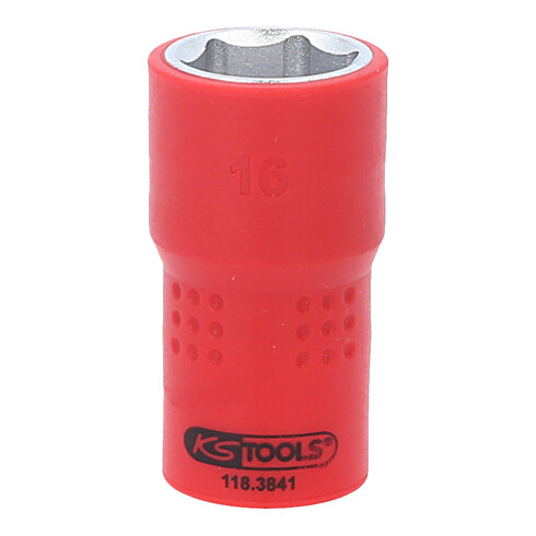 KS Tools 3/8" Isolierte Stecknuss, 16mm