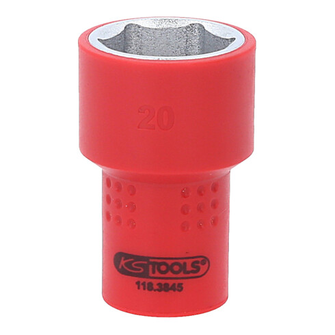 KS Tools 3/8" Isolierte Stecknuss, 20mm