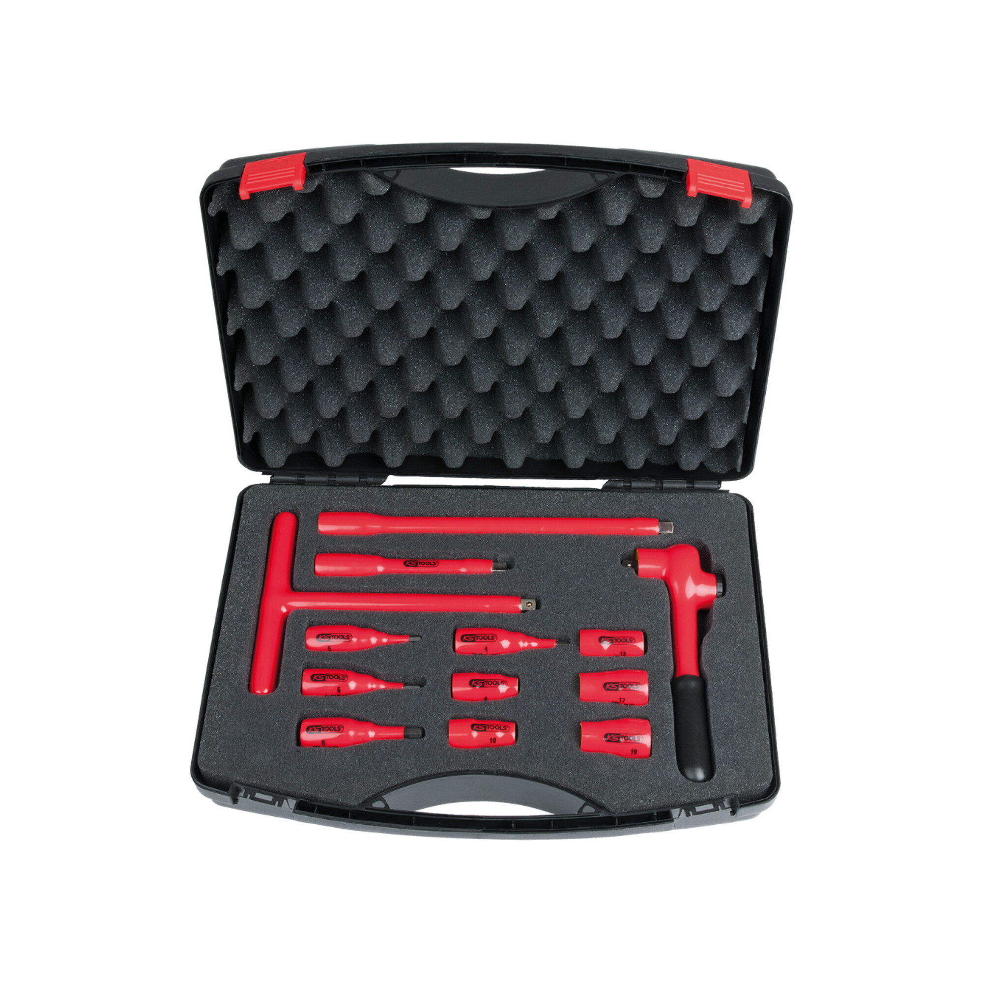 KS Tools 3/8" Isolierter Steckschlüssel-Satz, 13-teilig