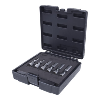 KS Tools 3/8" Jeu de douilles articulées pour bougies, courts, 6 pcs.