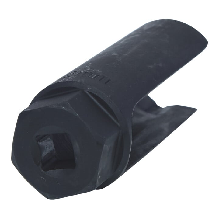 KS Tools 3/8" Lambdasonden Stecknuss, tief, breit geschlitzt, 22 mm