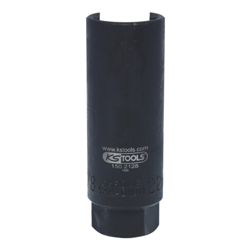 KS Tools 3/8" Lambdasonden Stecknuss, tief, 22 mm