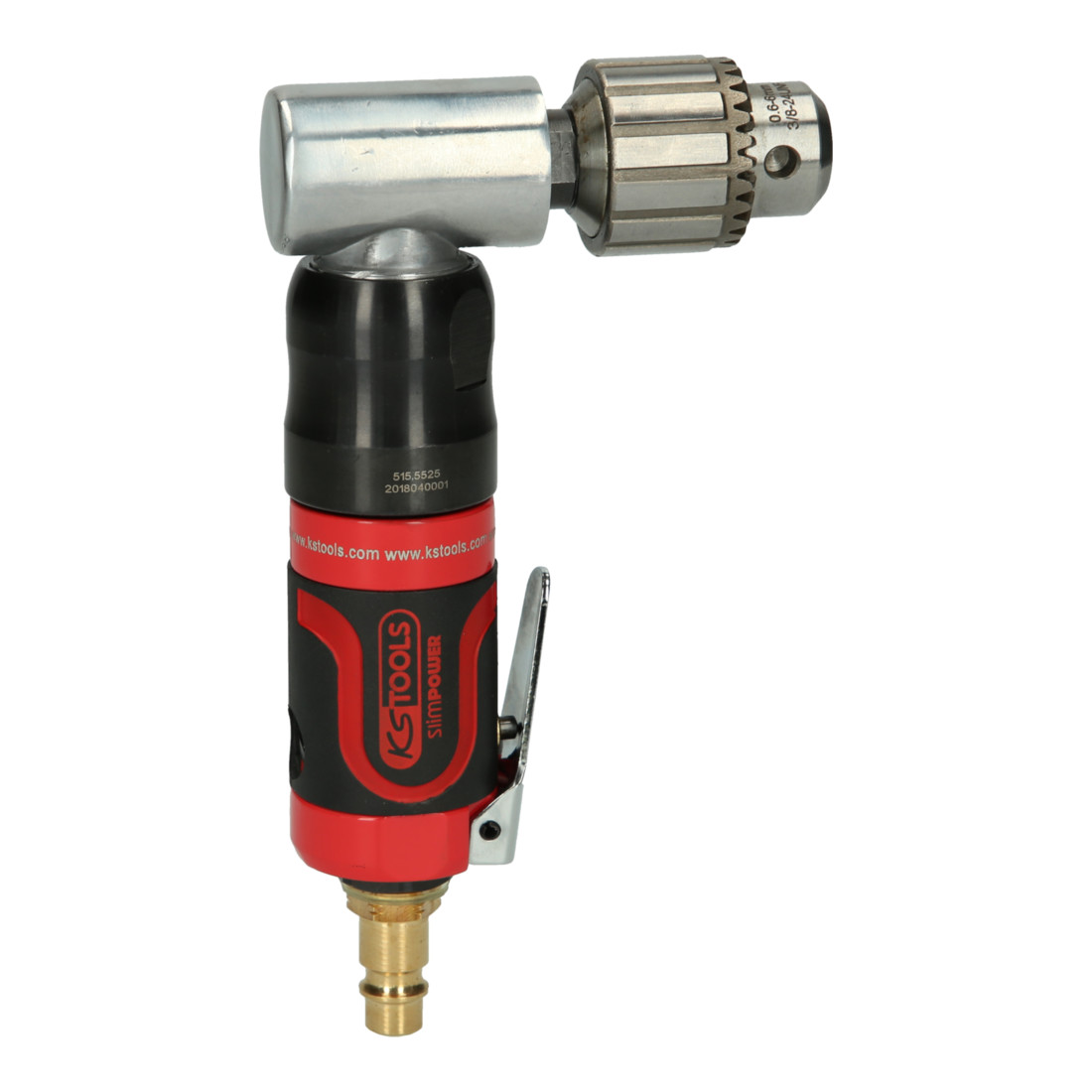 KS Tools 3/8" Mini-perceuse coudée pneumatique SlimPOWER