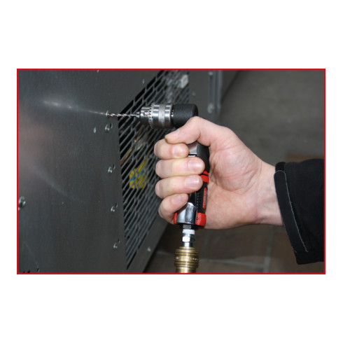 KS Tools 3/8" Mini-perceuse coudée pneumatique SlimPOWER
