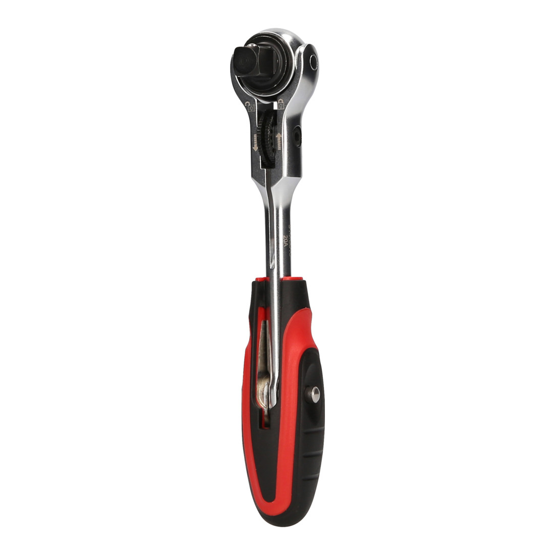 KS Tools 3/8" MODIFIX mini T-greep draaikop ratel, 72 tand, 0°+90°