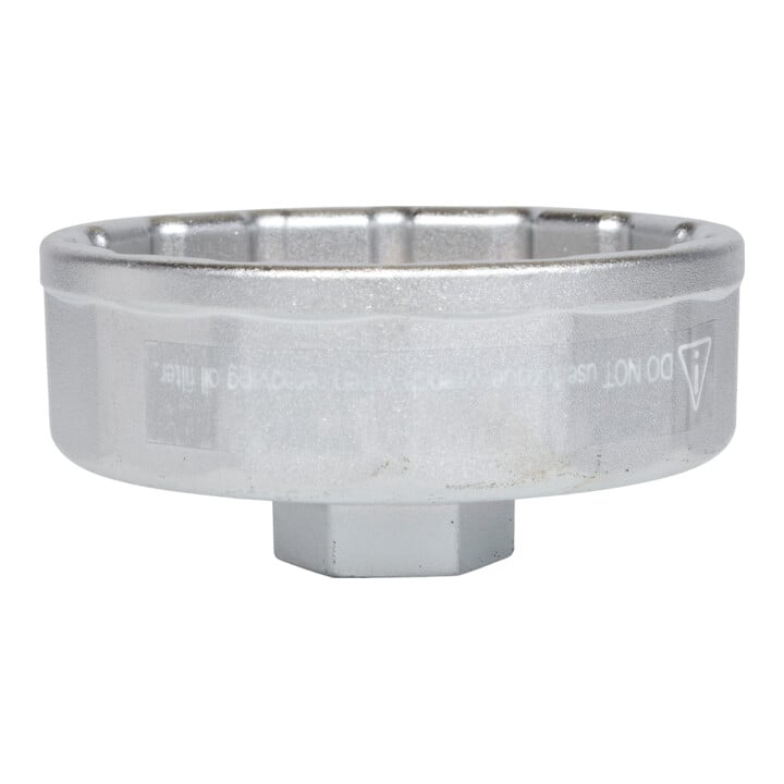 KS Tools 3/8" Ölfilter-Schlüssel, SW 74,2mm, 14 Flächen