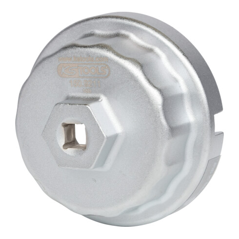 KS Tools 3/8" Ölfilterschlüssel Ø 64,5 mm / 14 Flächen