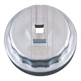 KS Tools 3/8" Ölfilterschlüssel Ø 64,5 mm / 14 Flächen