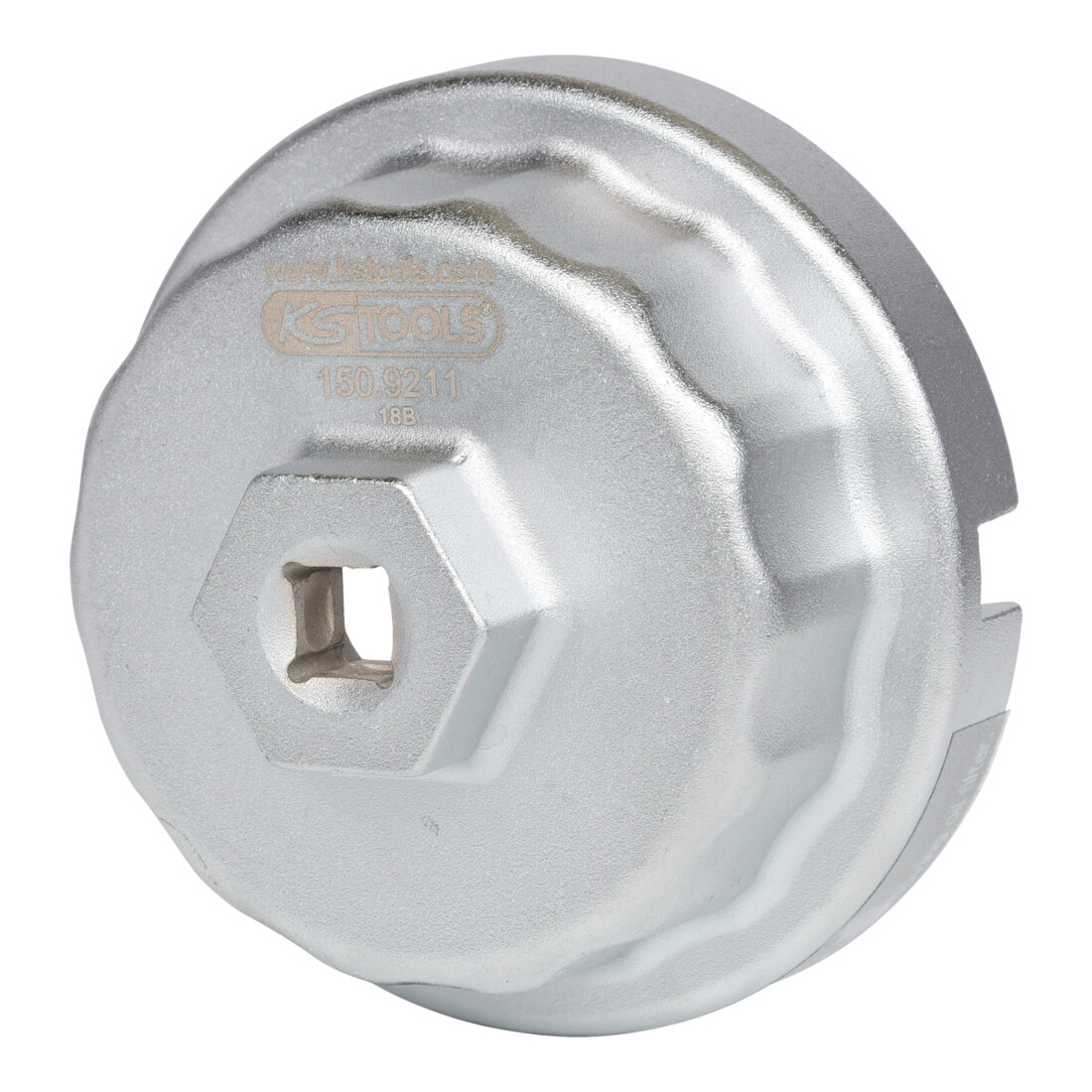 KS Tools 3/8" Ölfilterschlüssel Ø 64,5 mm / 14 Flächen