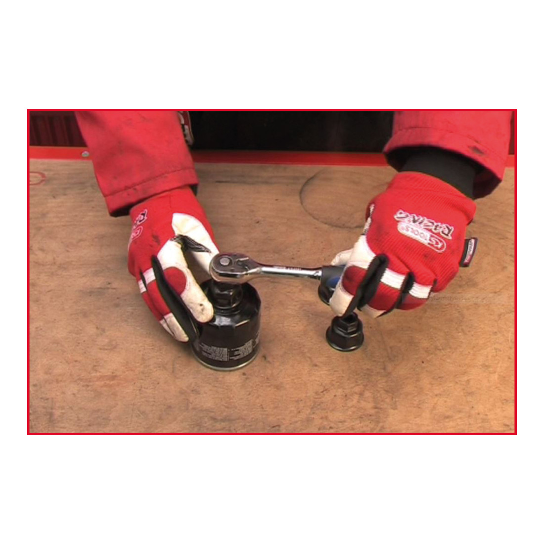 KS Tools 3/8" Ölfilterschlüssel-Satz, 3-teilig