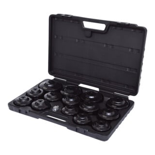 KS Tools 3/8" oliefiltersleutelset, 15-delig