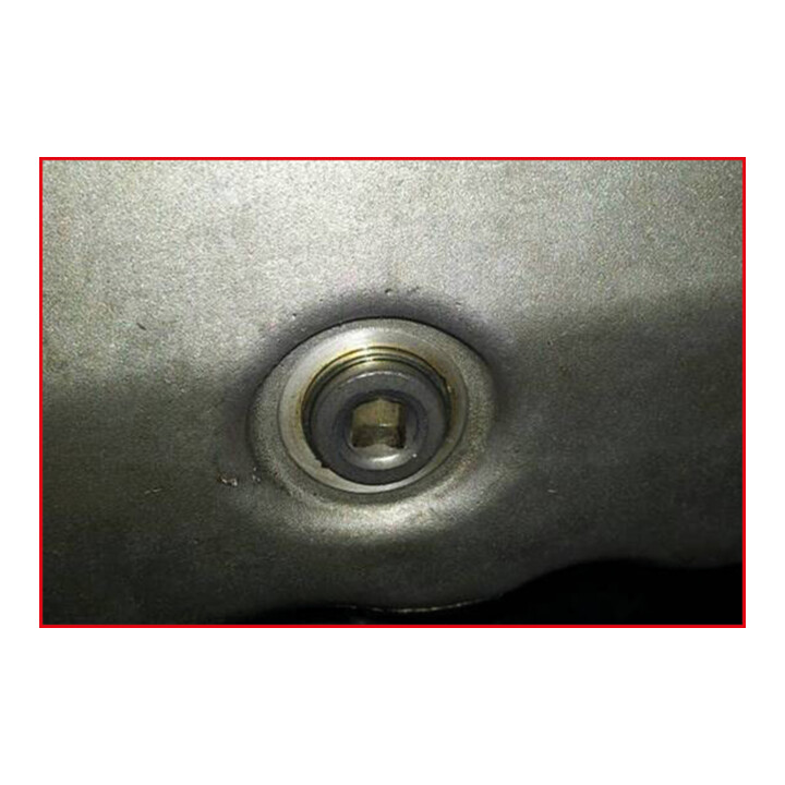 KS Tools 3/8" olieservice bit voor vierkantkopschroeven met magneet, 9,5 mm